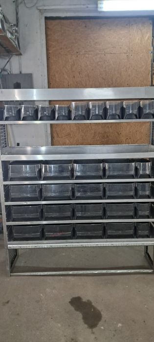 Полочки стелажі ящики автомобільні гаражні