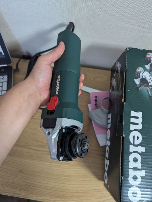 Углова шліфувальна машина Metabo W 1100-125 Нові Болгарка (603614010)