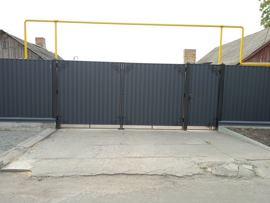 Установлюєм паркани, ворота,хвіртка під ключ