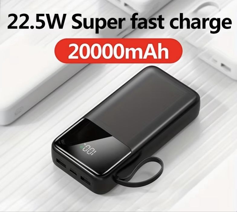 Power Bank повербанк 20000 mAh новий
