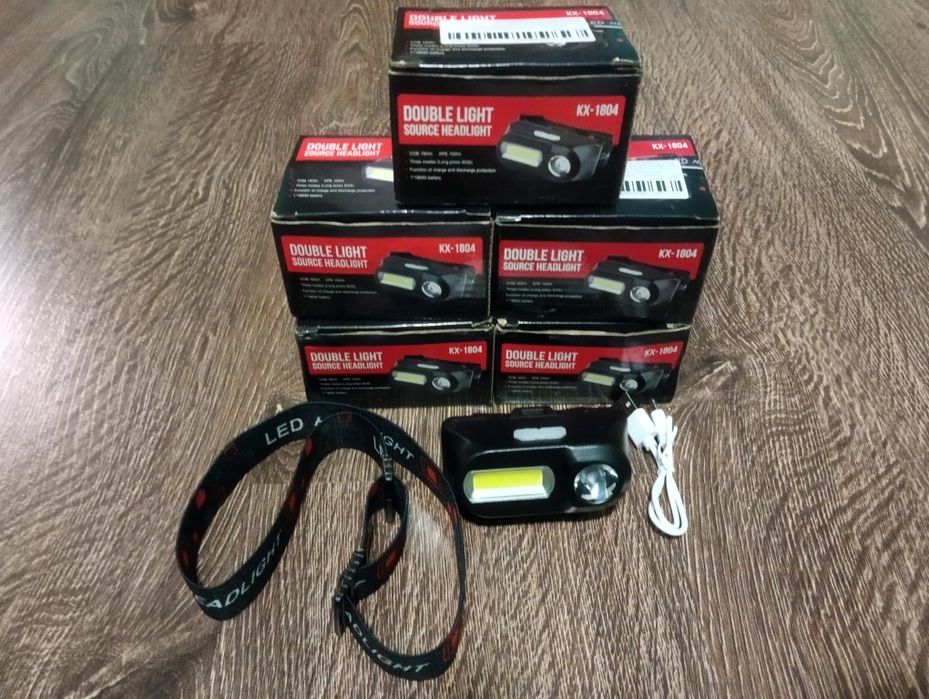 Ліхтарик налобний Bailong КХ - 1804