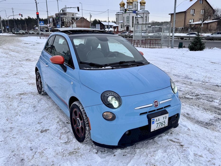 Fiat 500e, електро, CarPlay, США