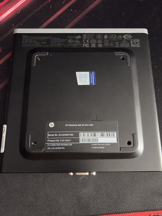 HP Elitedesk 800 G3 Mini