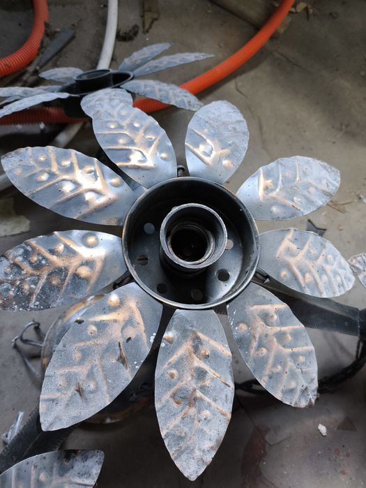 Lampa blaszana powlekana