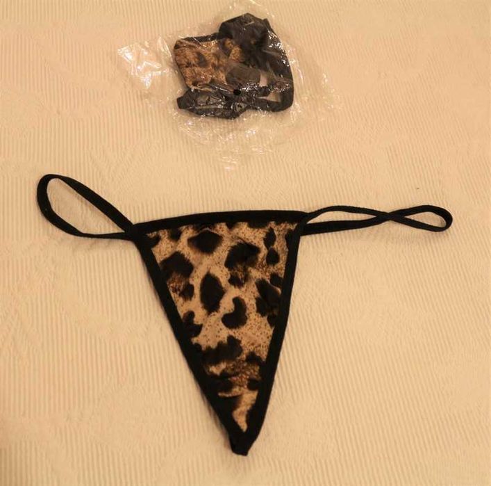 Micro Tanga - transparente e Sexy