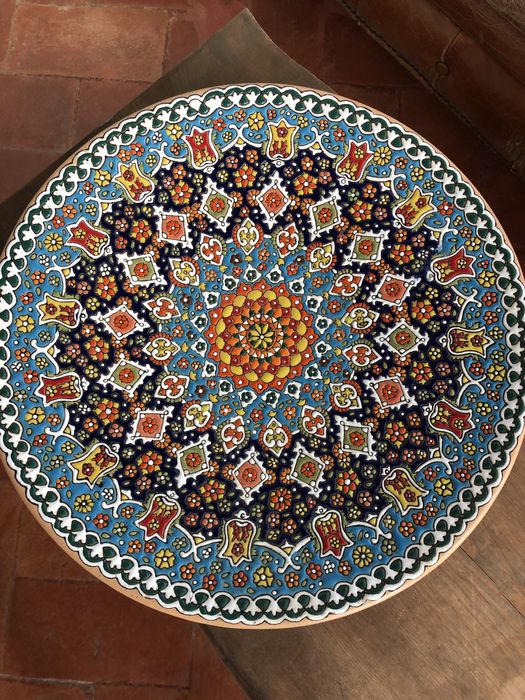 Prato de Centro Grande Handmade