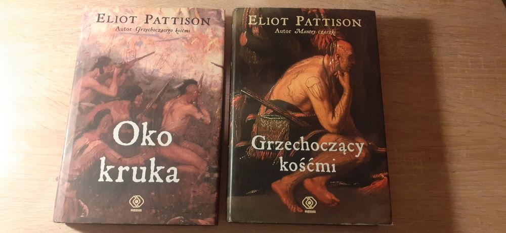 Eliot Pattison  Grzechoczący kośćmi & Oko Kruka 2 powieści