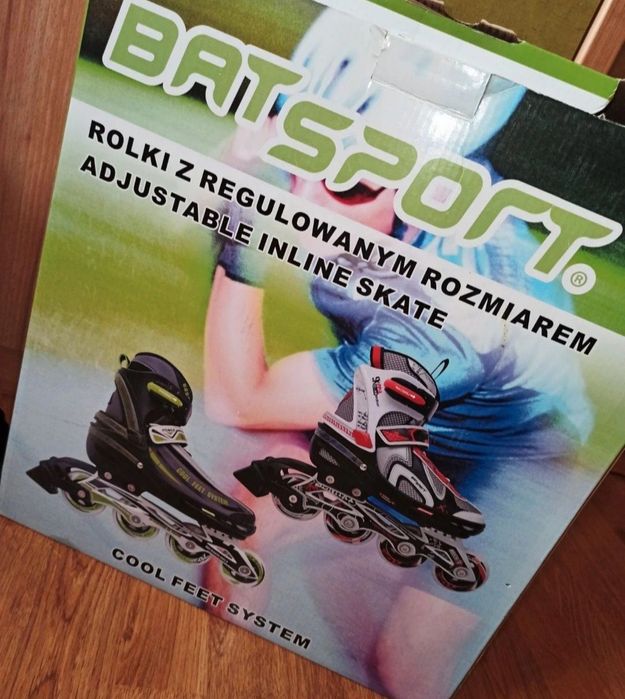 Rolki z regulowanym rozmiarem (39-42)