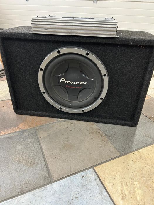 Tuba i wzmacniacz pioneer