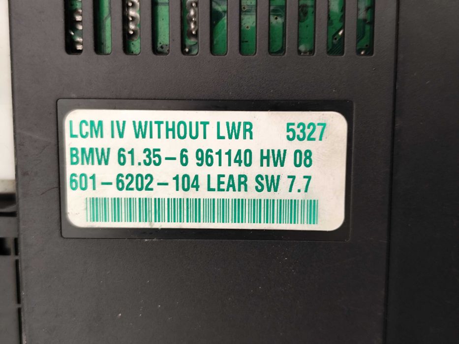 BMW X5 E53 Lift E39 E38 Moduł check control sterownik świateł LCM IV xenon dynamic