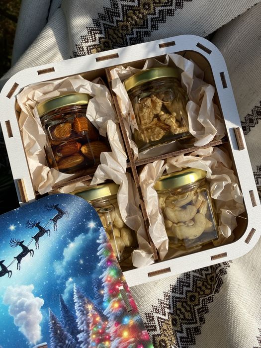 Подарунковий набір, медовий набір, Миколай, Різдво, Новий Рік