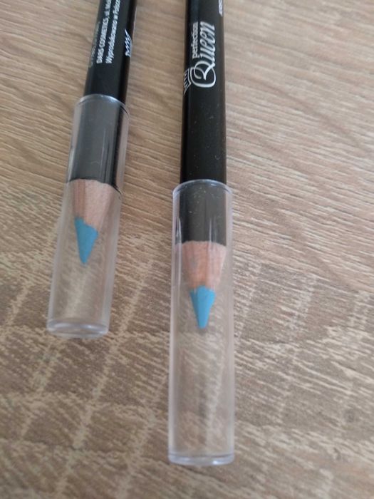 2 nowe blekitne kredki do oczu
