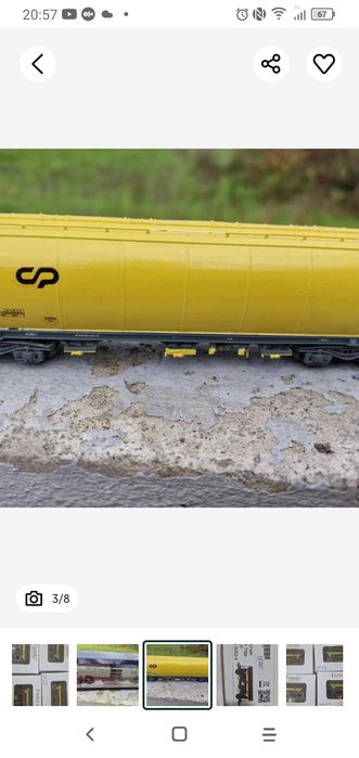 Vagons cp raros  novos