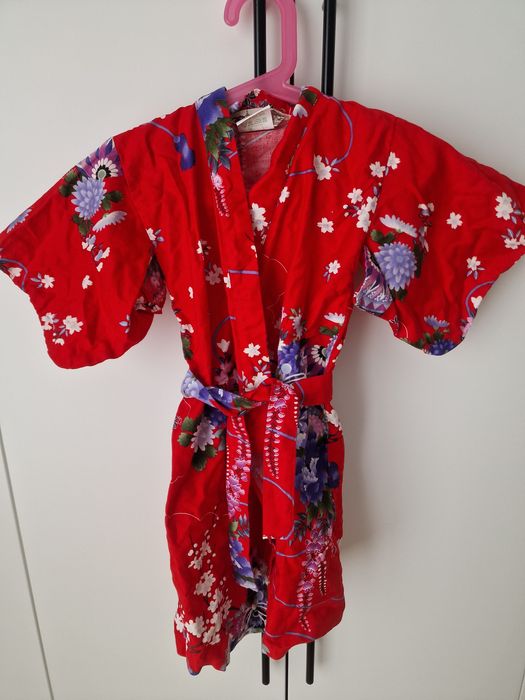 Piękne kimono przebranie dla dziewczynki 3-4lata