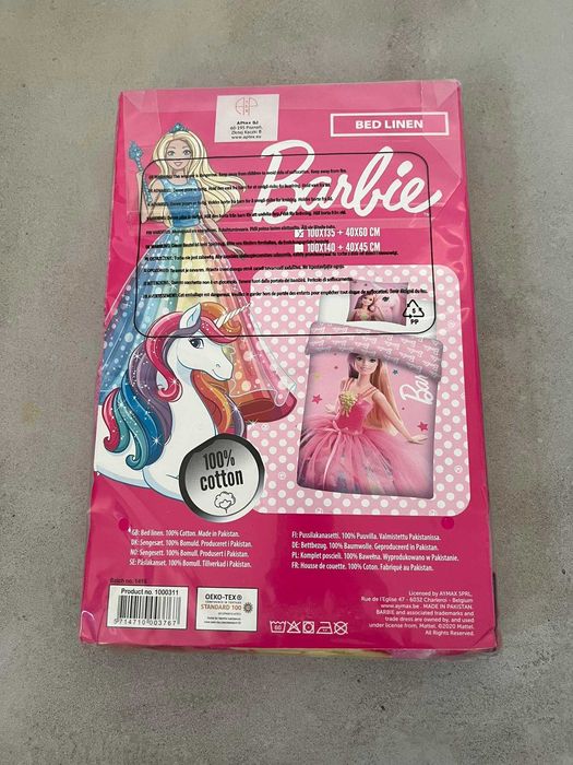 Pościel dziecięca Jysk Barbie 100 x 135 cm wielokolorowy