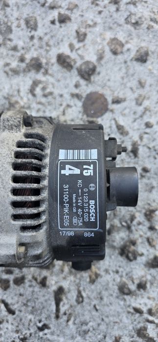 Distribuidor, Motor de arranque, Alternador, cablagem e tubo de agua Honda Civic Aerodeck, MB,MC