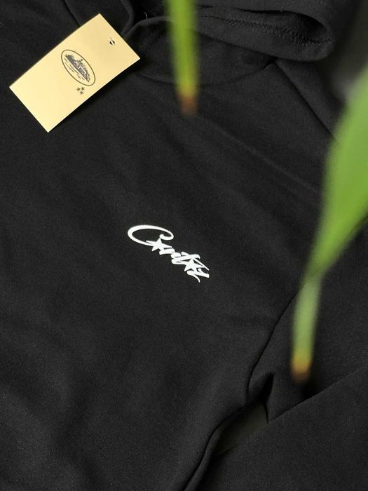 Черное Худи Corteiz Gunslinger — Толстовка Чорна Кортез — XS S M L XL XXL