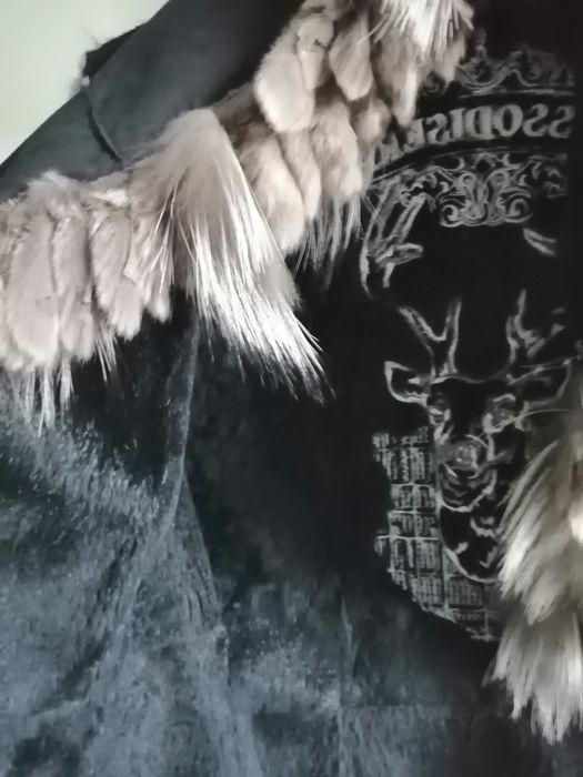 Rossodisera kamizelka futro skóra naturalna