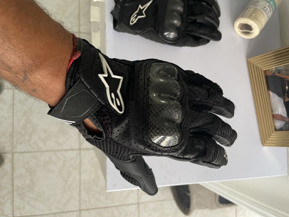 Luvas Alpinestars SMX-1 Air V2 Preto