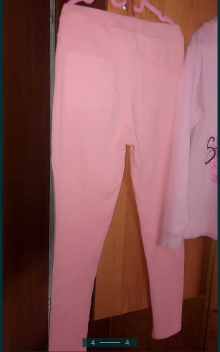 Bluza z kapturem +spodnie /leginsy Gratis roz 158 od 10-14lat