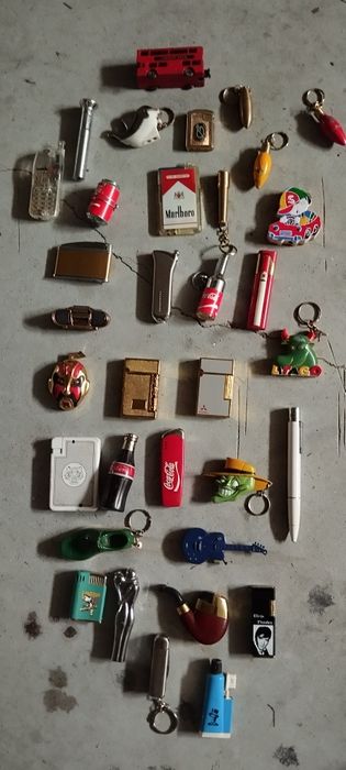 Isqueiros de colecção a gás