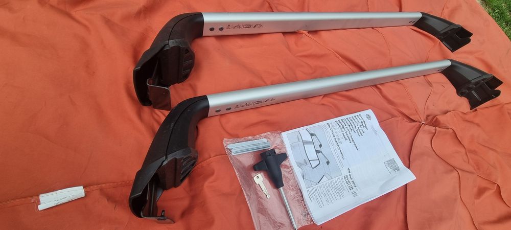 Bagaznik dachowy vw golf 7 oryginal alu