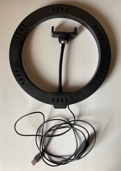 Ring Light / Anel de Iluminação USB com Regulador