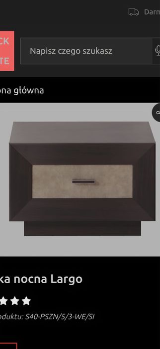 Szafa komoda szafki nocne