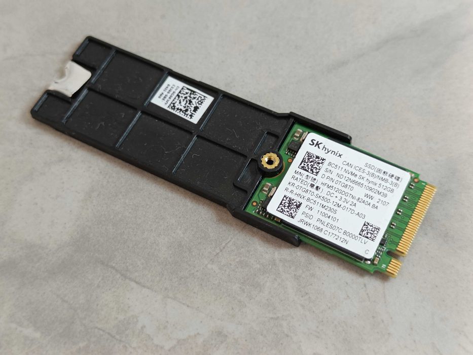 ЯК НОВИЙ! SSD диск Hynix BC511 512GB M2 NVMe 2280 PCIe 3.0 x4 100% здоровя!