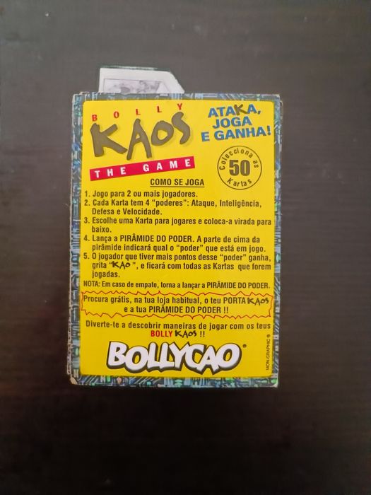 Cromos Bolly kaos the game