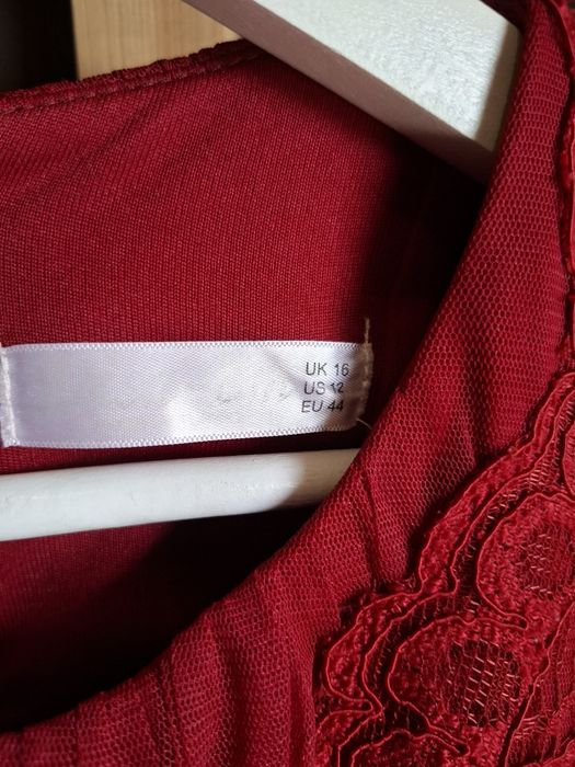 Suknia czerwona długa do sesji