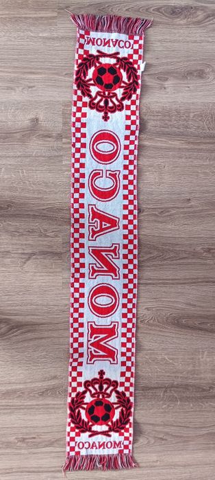 Monaco szalik piłkarski sportowy jednostronny używany