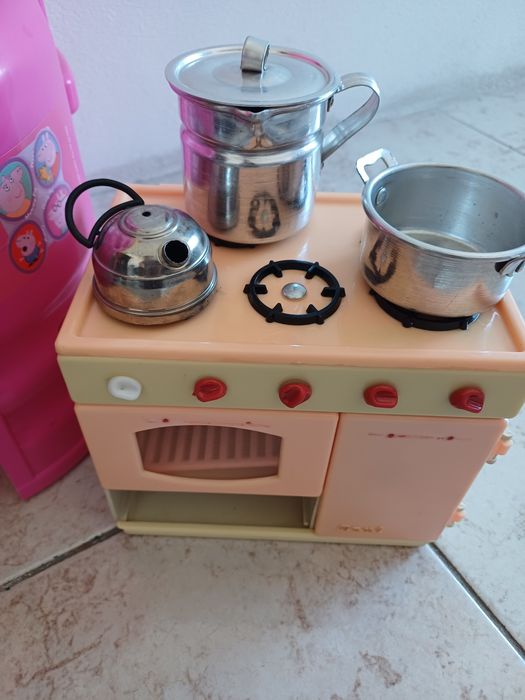 Cozinha de brincar com acessórios