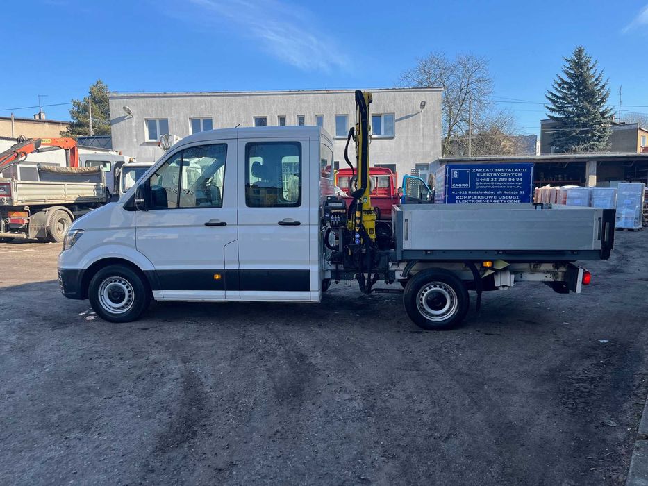 CRAFTER 2.0TDI Doka HDS udzwig 2420kg! klima, krajowy, bezwypadkowy, 1wł, 7os