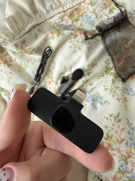 Петличний бездротовий мікрофон (lightning, 5-14 iphone)