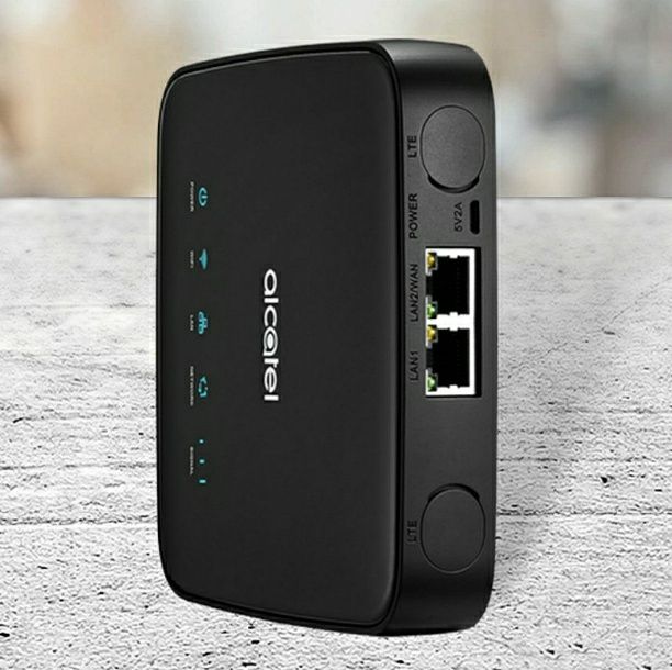 4G роутер +обл-ння для інтернету без світла з сімкарти Alcatel hh40v