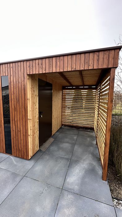 Domek narzedziowy ogrodowy MODRZEW