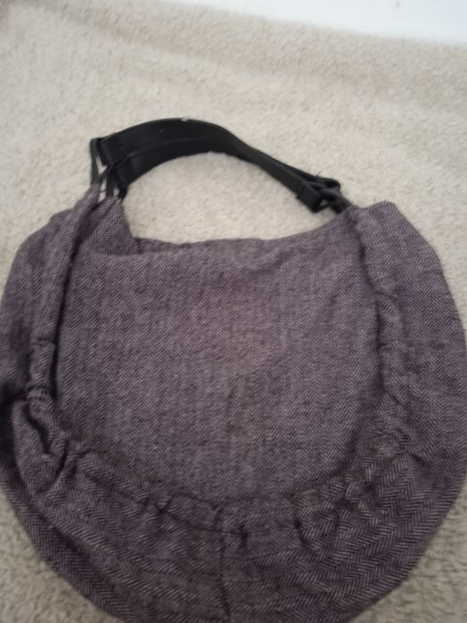 Mochila pequena e sacos