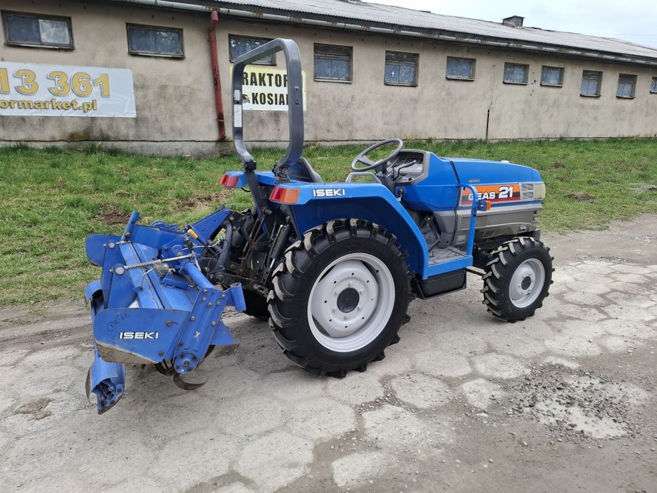 Traktorek japoński 4x4 Iseki Geas 21 śliczny wspomaganie rewers