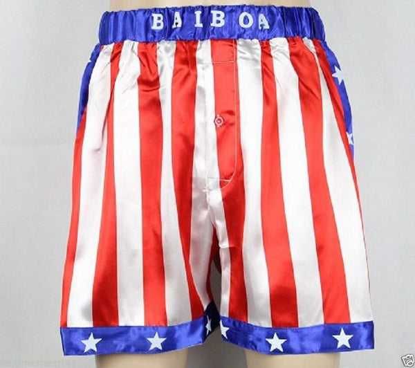 Calções Rocky Balboa Robe Sylvester Stallone Filme Creed Boxe