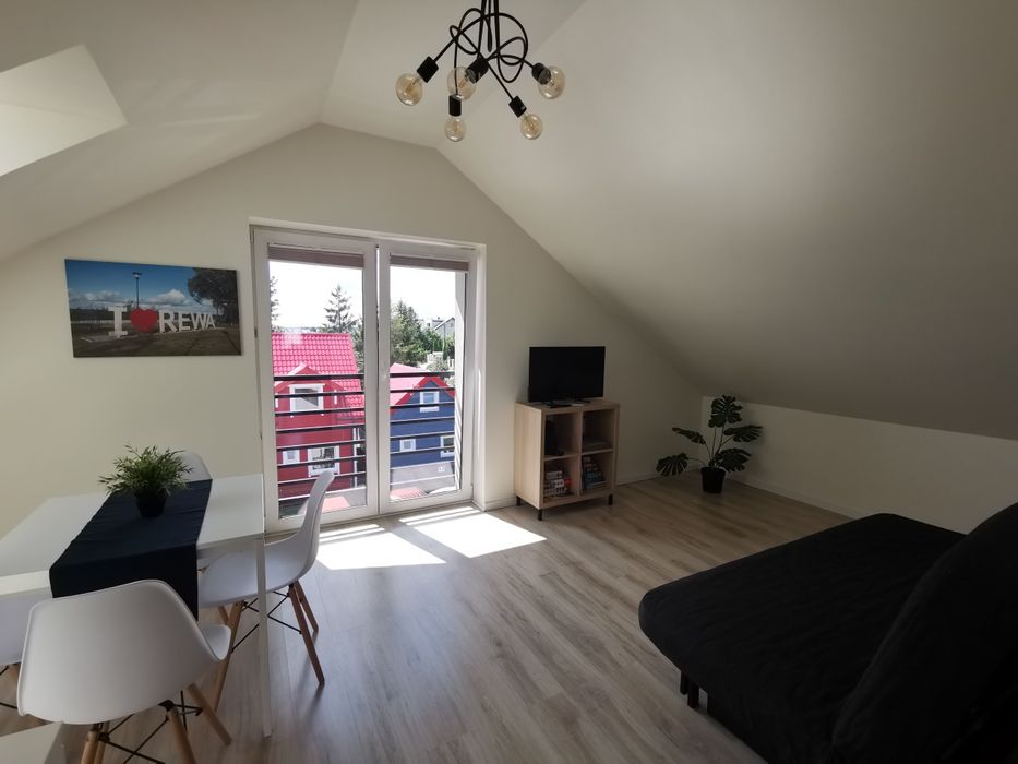 Apartamenty KOJA nocleg w Rewie, widok na morze