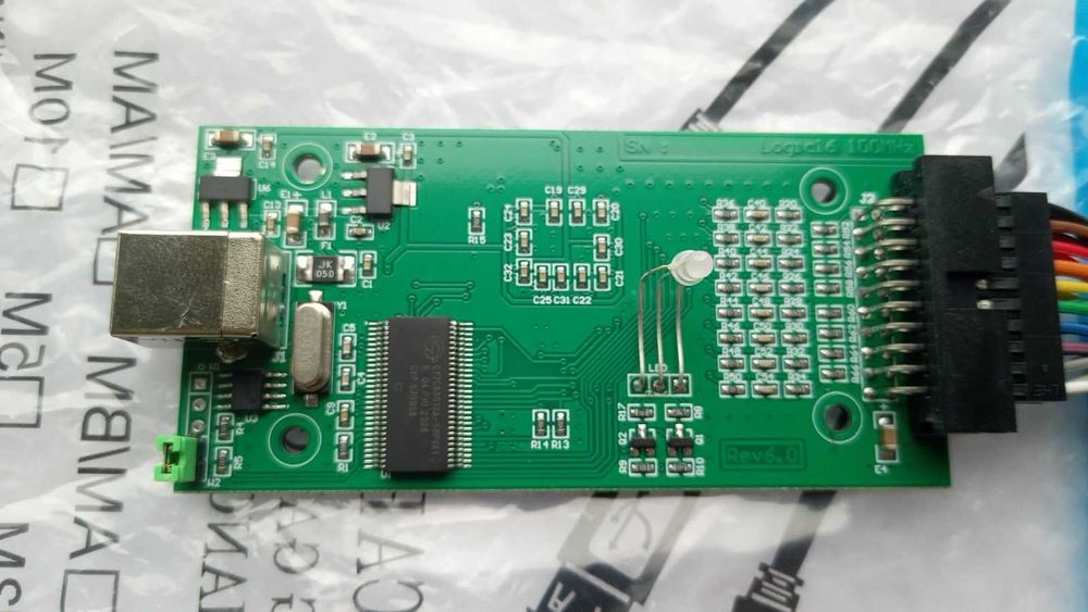 USB2.0 логический анализатор 16 каналов 100 МГц совместим Saleae Logic