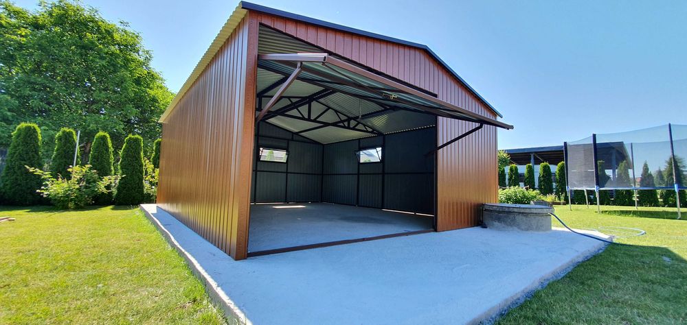 GARAŻ Drewnopodobny Hala Wiata Rolnicza Budka ogrodowa Magazyn Blaszak