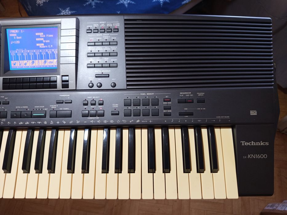 Teclado Arranjador Sintetizador Vintage Technics SX-KN1600 Como Novo