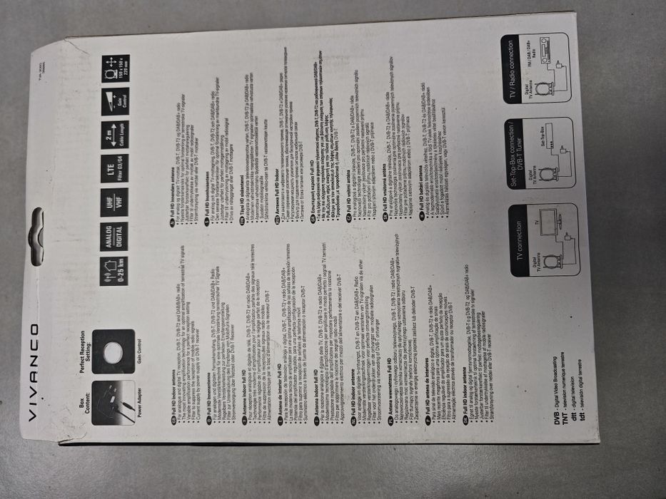 Antena wewnętrzna Vivanco TVA 3050