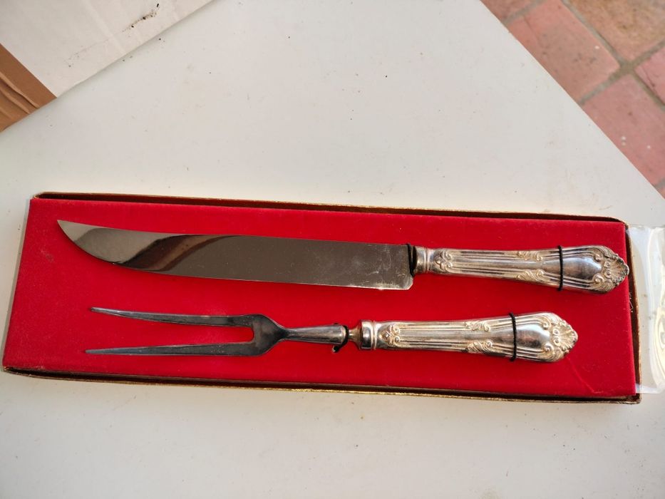 Par de trinchantes de carne