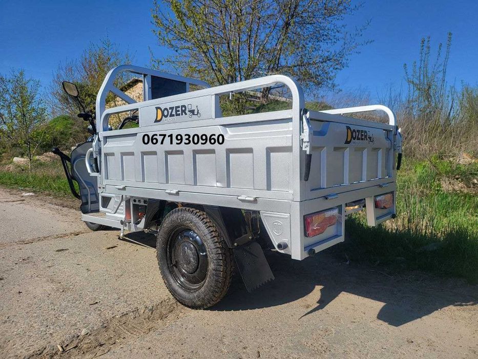 Електро скутер трицикл Дозер Dozer Model3 запас ходу 65км 1800W Кредит