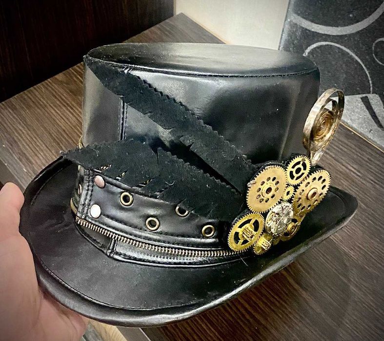 Капелюх фокусника. Шляпа фокусника. Цилиндр. Ручна робота.