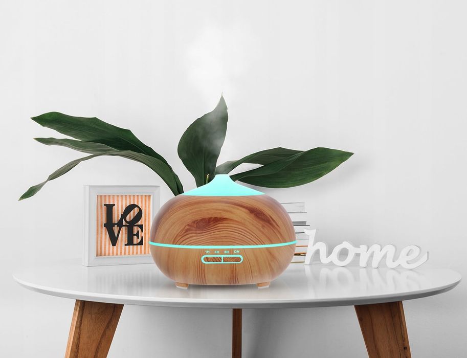 Nawilżacz powietrza QYZX712 LED jonizacja aromaterapia cichy zapachowy