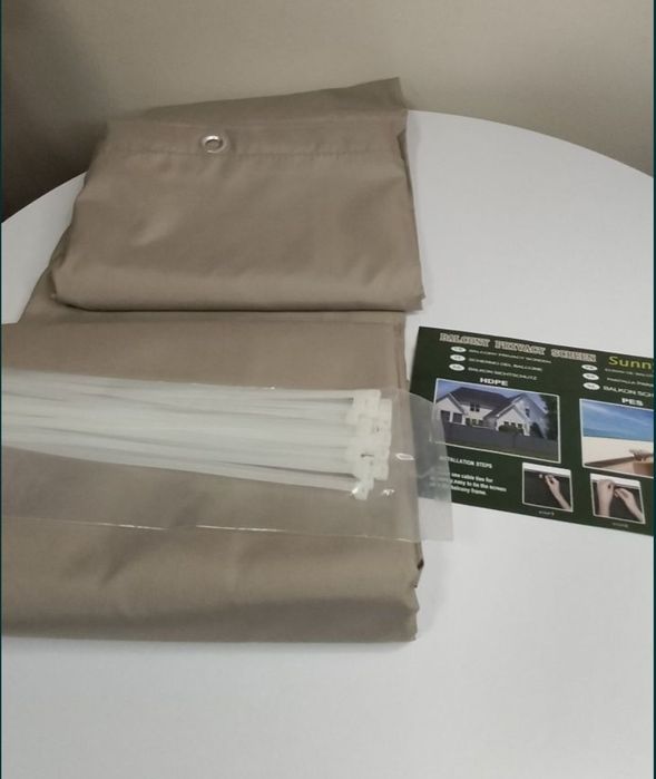 Osłona na ogrodzenie lub balkon